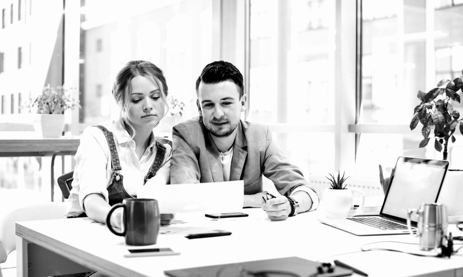 Startup workshop session with participants working on business planning